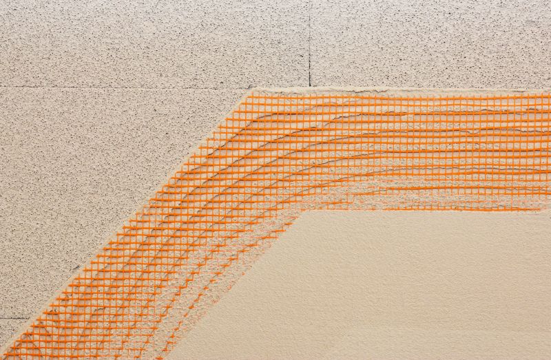 Artificial Stucco Installation detail